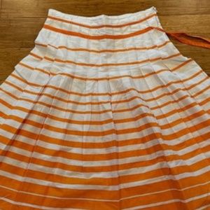 Connection 18 Pleated Cotton Skirt